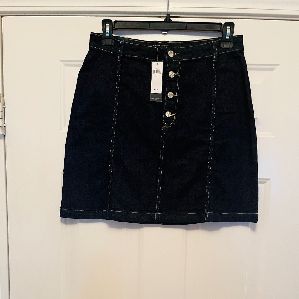 Banana Republic Jean Skirt